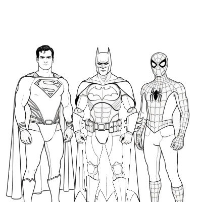 Preview of Superheroes